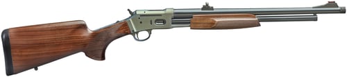 Davide Pedersoli 010S934044 Jackal 44 44 Mag 61 19 Inch Silver Cerakote Threaded Barrel  Receiver w/Picatinny Rail, Walnut Fixed Stock  | .44 MAG | 8029874034159