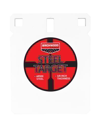 Birchwood Casey BC-SQR6-38 Centerfire Target 3/8 Inch AR500 Steel 6 Inch Square Gong | 888151081891