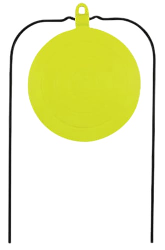 Birchwood Casey BC-48025 Ground Strike Handing Plate Target Kit Yellow Steel Hanging Includes Shoot NC Target | 029057480252