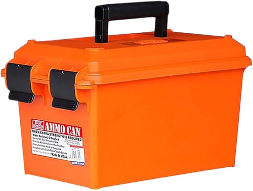 MTM Case-Gard AC35 Ammo Can  Orange Polypropylene | 026057360348