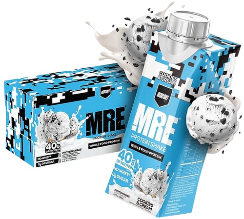 Redcon1 RC1MRERTDCC12 MRE Ready to Drink Cookies N Cream 12 Pack | 810044575705