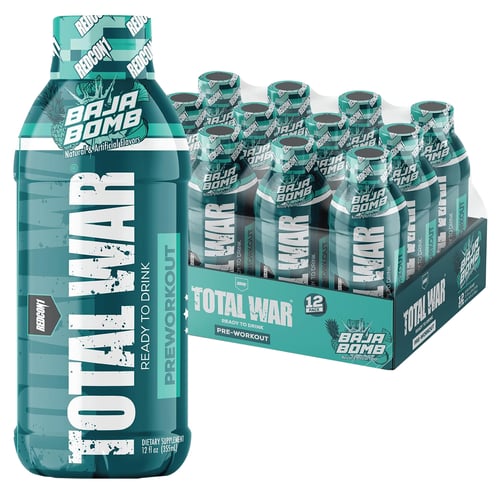 Redcon1 RC1TWRTDBB-12 Total War Ready to Drink Baja Bomb 12 Pack | 810044576900