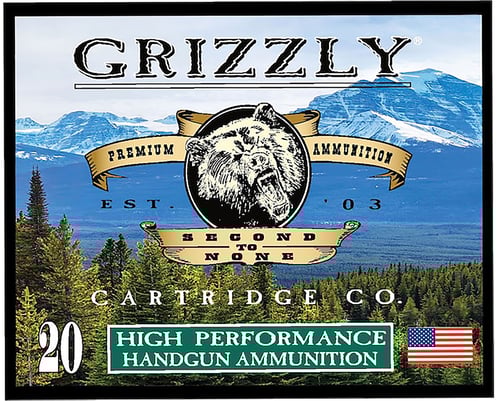Grizzly Ammo GC44MP2   44RemMagP 240gr Jacketed Hollow Point 20 Per Box/10 Case | 815152011299