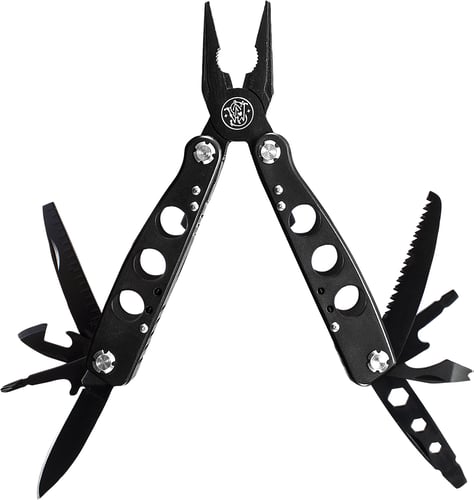 Smith  Wesson Knives SWMT1CP Multi-Tool  Black 6.50 Inch Long Includes Case