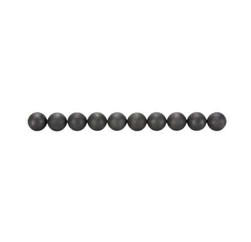 T4E 2292300 P2P  Rubber Balls  10 ct Tube  Black | .50 BLACKPOWDER | 723364923005