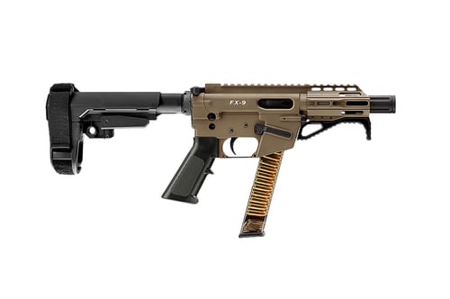 FRD ORD FX9 SBA3 9MM 4 Inch 32RD FDE | 856169007714