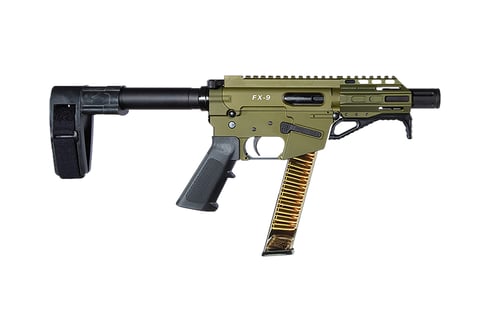 FREEDOM ORDNANCE FX9P4SBMODG FX9P  9mm Luger 4 Inch OD Green | 856169007318
