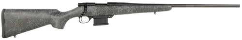 Howa HCE308GW 1500 Carbon Elevate 308 Win 51 24 Inch Wrapped Carbon Fiber Threaded Barrel, Blued Drilled  Tapped Steel Receiver, Fixed Stockys Black w/Gray Webbing Carbon Fiber Stock, Right Hand | 682146888324