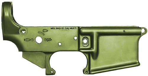 Battle Arms Development WH556-LR-ODG Workhorse Lower Receiver OD Green Anodized for AR15/M16/M4 | 810033784972
