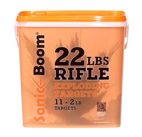 Sonic Boom 2lb Exploding Rifle Target 11/ct Bucket | 602573240724