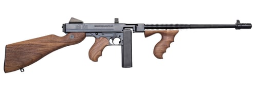 Thompson T5P 1927A-1  .45 Cal 201 16.50 Inch Blue Finned Barrel, Blued Receiver, Walnut Wood Stock Walnut Grip  | .45 ACP | 602686212106