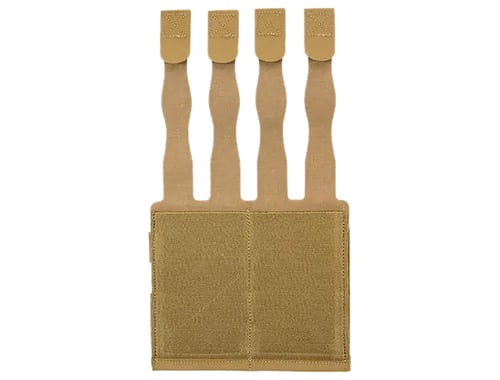 DOUBLE M4 MAGAZINE POUCH MOLLE MOUNT COYOTE BROWN | 814520015433