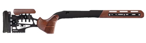 Woox SH.CHS011.17 Furiosa Chassis Walnut Aluminum/Wood Fits Tikka T3/T3X CTR Bolt Action 31 Inch OAL | 810069394473