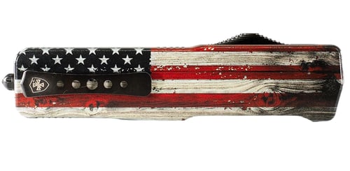 Templar Knife  Premium Weighted Wood US Flag Slim 3