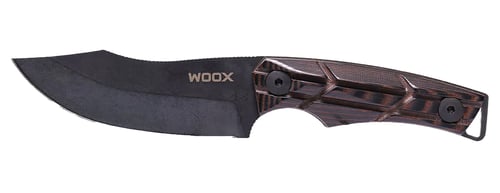 Woox BU.KNF061.01 Bad Boy  3.75 Inch Plain D2 Steel Blade American Walnut/Micarta XGrip Handle 7.37 Inch OAL | 810069395289