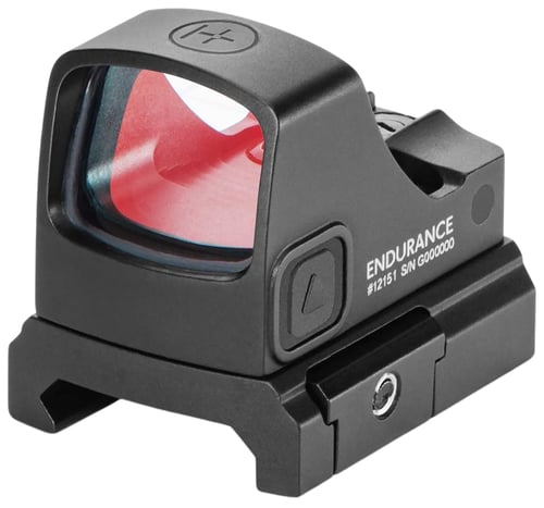 Hawke Sport Optics 12151 Endurance Reflex Sight  Black 1x21mm 3 MOA Dot/Circle Dot Reticle Weaver Rail/RMSc Footprint Mount | 5054492121519