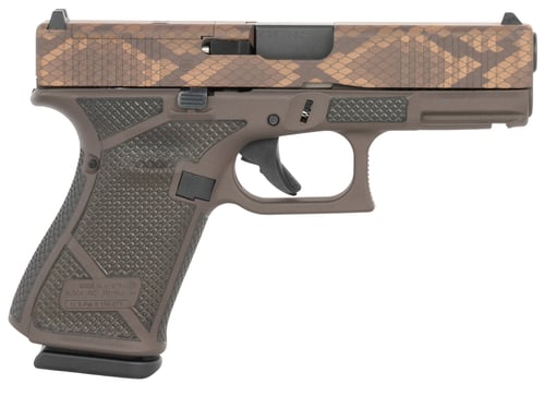 Glock PA195S204MOSNTXVB G19 Gen5 MOS Compact Frame 9mm 101 4.02 Inch GMB Barrel Steel Optic Ready/Serrated Slide Polymer Frame w/Picatinny Rail Interchangeable Backstrap Grip Ambidextrous | 617695829733