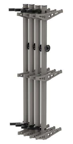 Novix/american Pride NX-4PCDW Double-Step Climbing Sticks Classic Aluminum 32 Inch Long 9 Inch Wide 4 Pack | 697216000728
