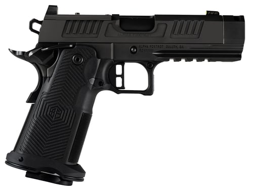 Alpha Foxtrot AF1911Romulus Handgun 9mm Luger 17rd 1  20rd 1 Magazine 3.5 Compensated Threaded Barrel Black RMSC Cut | 810100535537