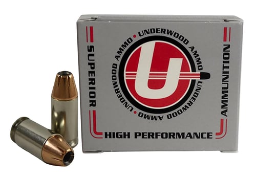 UNDERWOOD 380 ACP 90GR JHP 20RD 10BX/CS
