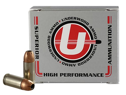 UNDERWOOD 9MM LUGER +P+ 115GR JHP 20RD 10BX/CS