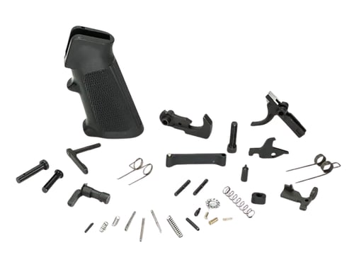 White Label Armory WLA-LOW-1013-01 Complete Lower Parts Kit For AR-15 Black | 810155160678