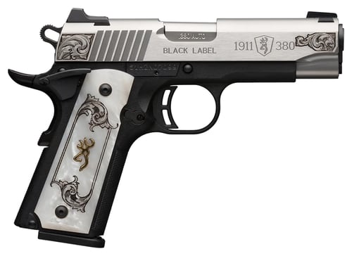 BROWNING 1911-380 SS/ENGRAVED 380ACP FS 3.58