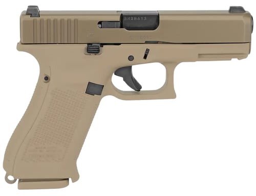 GLOCK 19X V NIGHT SIGHTS 10-SHOT FDE