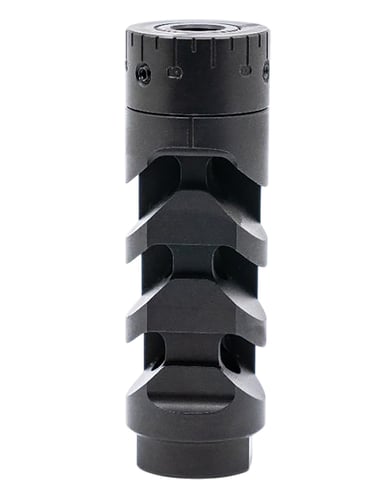 Armaspec ARM1932BLK Muzzle Brake HarmonicsTuner Black Stainless Steel 5/8x24 Threads 30 Cal | 810048492145