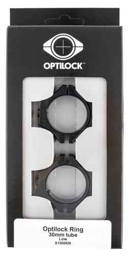 SAKO OPTILOCK RINGS 30MM TUBE MEDIUM BLACK