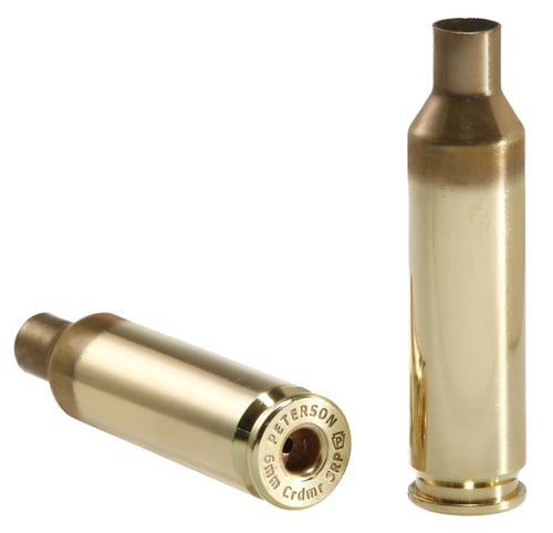 PETERSON UNPRIMED CASES 6MM CM SRP 50PACK 10BX/CS