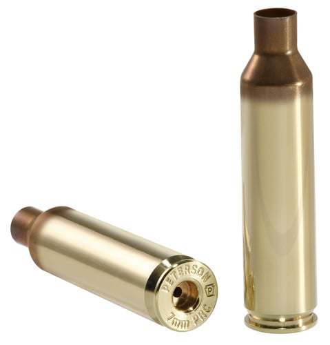 PETERSON UNPRIMED CASES 7MM PRC 50PACK 10BX/CS