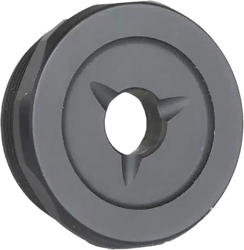 Jk Armament JK155LTEC30 LT Flash Reducer End Cap 30Cal Fits Aluminum Hard Anodized Black | 850038425265