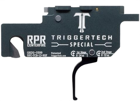 TRIGGERTECH RUGER RPR TWO STAGE SPECIAL BLACK FLAT