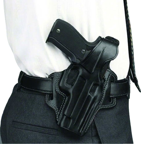 GALCO FLETCH HIGH RIDE BELT HOLSTER RH LEATHER L FRM 4