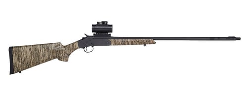 Stevens  301 Turkey XP Compact 410 Gauge Break Open 1rd Matte Black Single Shot Barrel  Receiver, Mossy Oak Bottomland Synthetic Stock, Ambidextrous  | .410GA | 011356205445