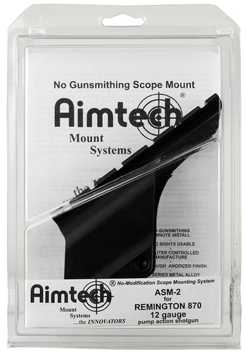 AIMTECH SADDLE MOUNT REMINGTON 870 12GA. BLACK MATTE