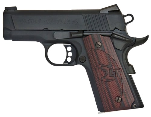 Colt Mfg O7802XE Defender  Compact Frame 9mm Luger 8+1 3