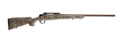 CVA CR3983MOBL Cascade XT 308 Win 41 22 Inch Midnight Bronze Cerakote Fluted Threaded Steel Barrel  Receiver w/Picatinny Rail, Mossy Oak Bottomland Adjustable Synthetic Stock, Right Hand | .308 WIN | 043125001804