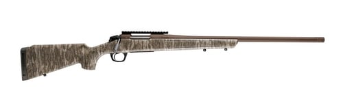 CVA CR3989MOBL Cascade XT 6.5 PRC 21 24 Inch Midnight Bronze Cerakote Fluted Threaded Steel Barrel  Receiver w/Picatinny Rail, Mossy Oak Bottomland Adjustable Synthetic Stock, Right Hand | 6.5 PRC | 043125001842