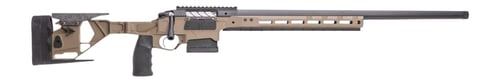 Seekins Precision 11710513F Havak Hit Pro M3 22 Creedmoor 24 Inch Black Heavy Contour Threaded Barrel, Flat Dark Earth Anodized Aluminum Receiver w/Picatinny Rail, Arca Rail Forend, Adjustable Folding Fla | .22 CREEDMOOR | 810210750202