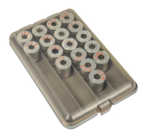 MTM PSBB     POWDER  SHOT BUSHING BOX  CLEAR | 026057361994