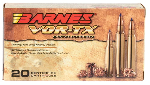 Barnes Bullets 30815 VOR-TX Rifle 6.5 Creedmoor 120 gr Tipped TSX Boat Tail 20 Per Box/ 10 Case