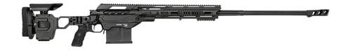 Cadex Inc CDX40DUAL37532BR40I2L4 CDX40 SHDW 375 EnABELR 71 32 Inch Black DLC Match Grade Threaded Barrel, Black DLC Aluminum Receiver w/Picatinny Rail, Adjustable Folding Black Buttstock, Black Polymer | 842940111374