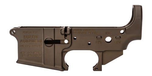 Griffin Armament MK1SLFDE MK1 Stripped Lower Receiver AR15 Terra Brown Aluminum | 631465971057