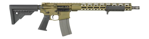 Griffin Armament MK2RECCEWHGW MK2 RECCE 223 Wylde 301 16.10 Inch Black Anodized Barrel, Warhawk Green Anodized Aluminum Receiver w/Picatinny Rail, MLOK Handguard, Griffin Extreme Condition Black Polyme | 631465975710