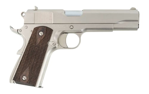 TISAS 1911A1 STAKEOUT 38SUPER 5 NICKEL 9RD | 711500175340
