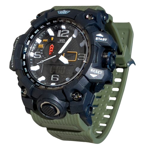 CAMP UZI-W-1545-G UZI SHOCK DIGITAL WATCH OD | 024718514536