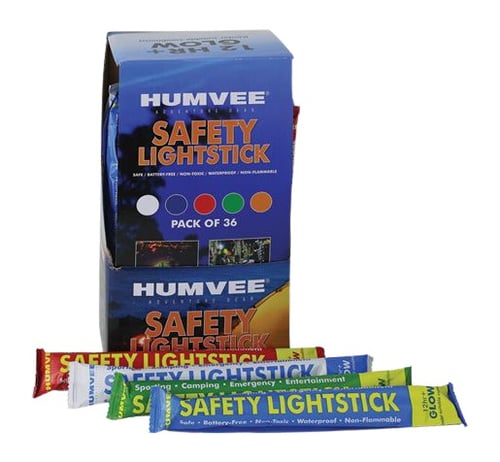 CAMP HMV-LS-6DB36 HUMVEE LIGHTSTICK 6IN     36 PCS | 024718513812