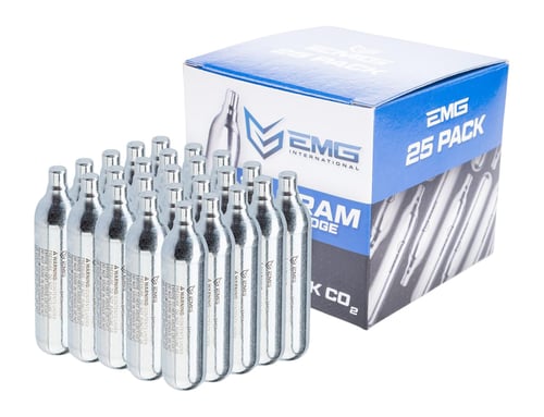 SOFTAIR 13975   EMG 12 GRAM CO2 CARTRIDGE 25 COUNT | 859188139756